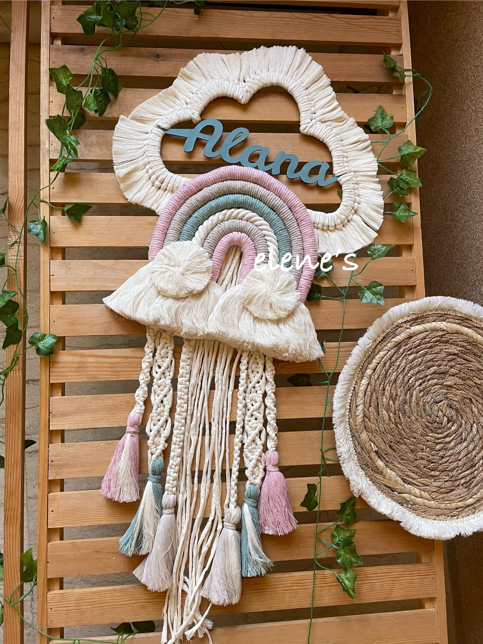 Knitted hanger