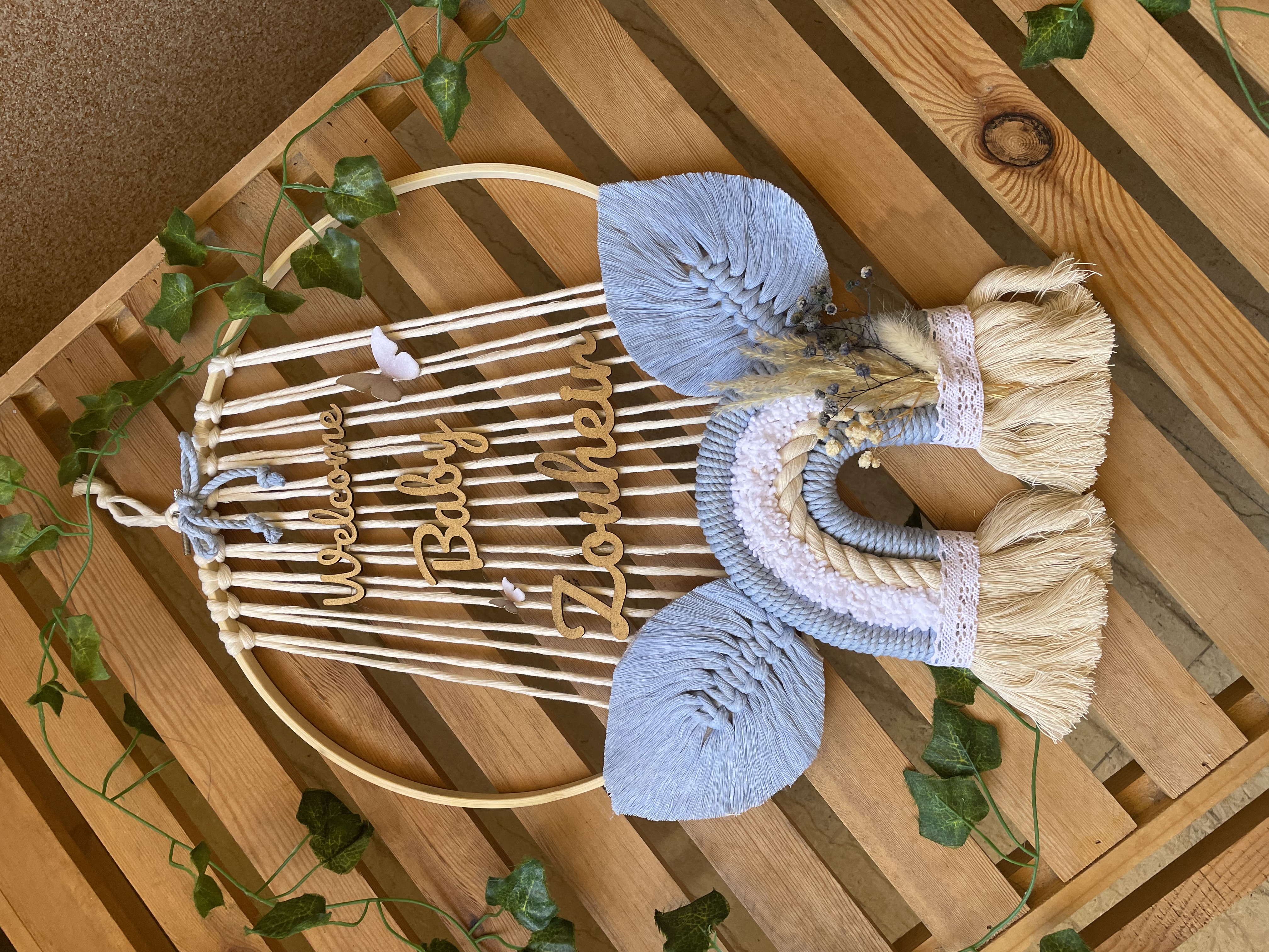 Boy name hanger